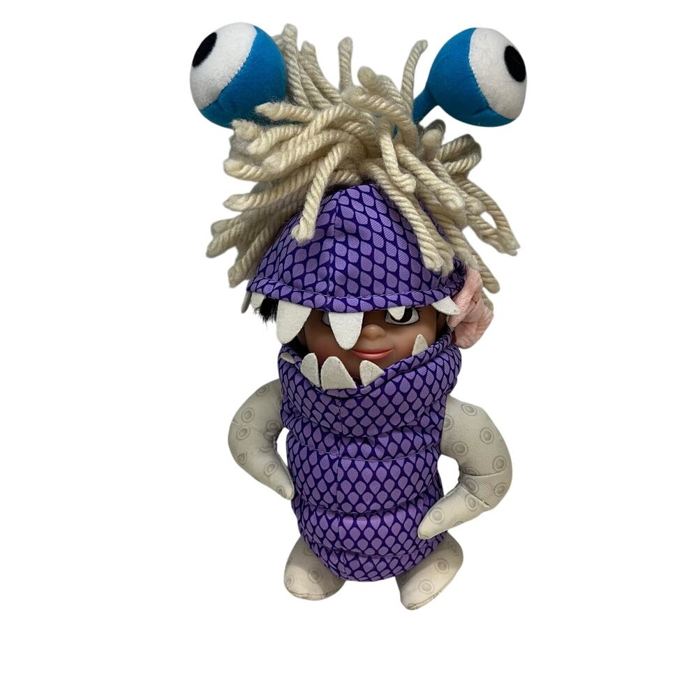 Disney Pixar Monsters Inc Boo Doll Purple Monster Costume Plush No Tag